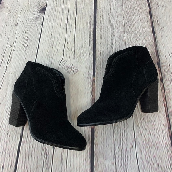 Vince Camuto Shoes - Vince Camuto Black Ankle Boots - VC-felishan